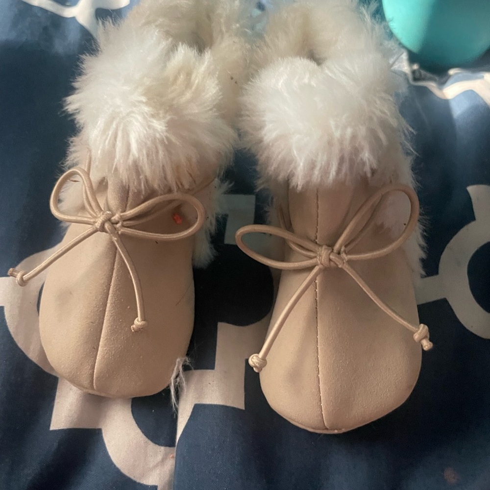 Cozy Cream Kids Boots